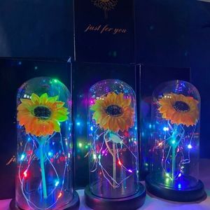 Sunflower glass dome each 12.00